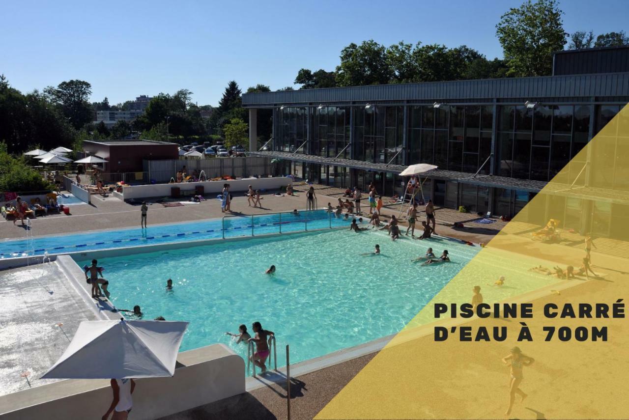 Legend- Parking Prive Gratuit- Terrasse Privee- Wifi - Convert - Alimentec Bourg-en-Bresse Eksteriør billede