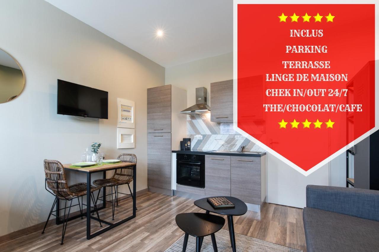 Legend- Parking Prive Gratuit- Terrasse Privee- Wifi - Convert - Alimentec Bourg-en-Bresse Eksteriør billede